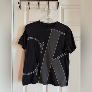 Calvin Klein Black Graphic Tee